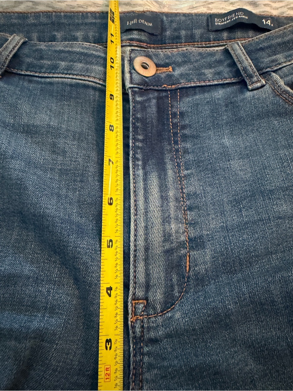 J Jill Boyfriend Straight-leg Ankle Jeans - Picture 9 of 11
